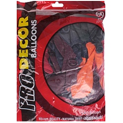 шар воздушный 12" кристалл ассорти 100шт/уп