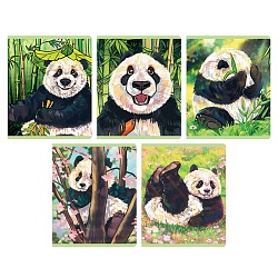 тетрадь  48л кл. "панда катюша" обл. мелов. картон глянц. ламинация