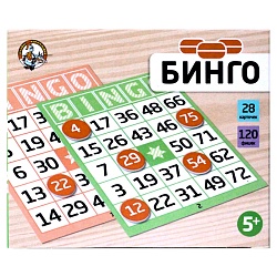 игра настольная "бинго"