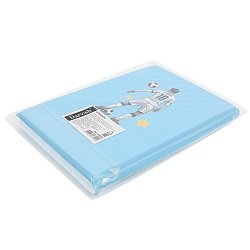 Блокнот 14,3*21см 80л в линейку "Футбол"