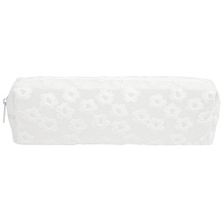 пенал на молнии белый