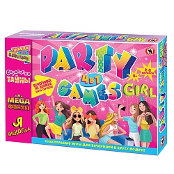 игра настольная для вечеринки 4в1 «party games. girls»