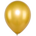 Шар воздушный 12" Хром золотой Gold  50шт/уп