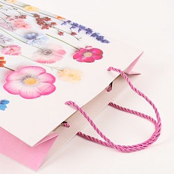 пакет подарочный 26*32*10см  "цветы"