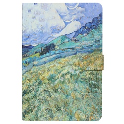 Блокнот 12,7*19 см 112л на магнитной застёжке "Горный пейзаж за госпиталем Сен-Поль"