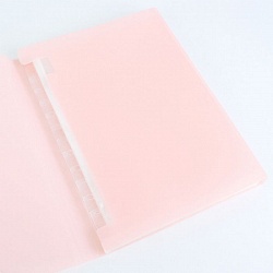 папка на резинке а4 13 отделений ice розовая