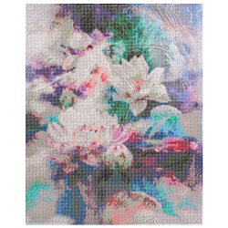 алмазная живопись  40*50см  яркие цветы