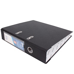 папка-регистратор  а4 7,5 см чёрная