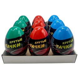 игрушка сюрприз в яйце "машинки"