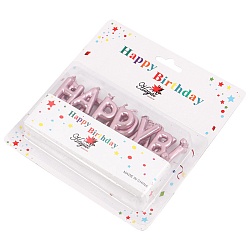 свечи для торта "happy birthday" ассорти