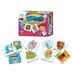 игра мемо «кто где живет?»