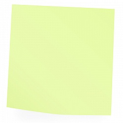 бумага  для заметок с клеевым краем 75*75мм 100л зелёная