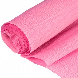 бумага гофрированная поделочная 50*200см розовая "darvish"