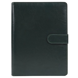 ежедневник а5 недатиров. 100л обложка кож.зам. на кольцах с магнитной застёжкой