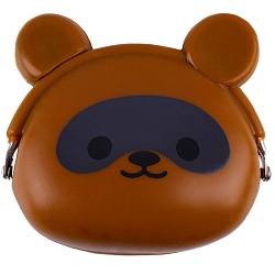 монетница "животные" силиконовая (6 видов) ассорти цвет