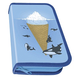 пенал 1отдел. soft 190*115мм айсберг