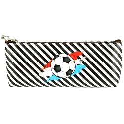 пенал мягкий тубус "футбол" кожзам ассорти