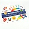 пластилин 40цв. "классика" 800гр со стеком луч