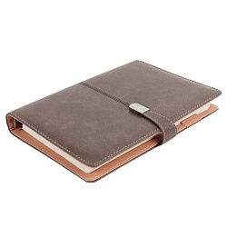 ежедневник а5 недатиров. 100л обложка кож.зам. на кольцах с магнитной застёжкой