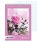 Блокнот 10*14см  60л  "Цветы" на гребне