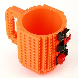 кружка-конструктор 400мл оранжевая