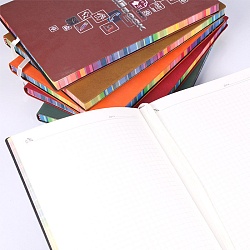 книжка записная  а5 100л "darvish" обложка к/з с цветным срезом в клетку