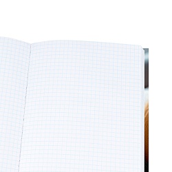 книжка записная  а5 120л "серый пушистый котик-2" 7бц