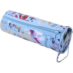 пенал мягкий тубус "darvish" ассорти голография "буквы"