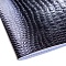 тетрадь  48л кл. "metallic тиснение croco" обложка бумвинил чёрная