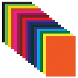 бумага цветная  а4 16л.16цв. "кот-мушкетер"