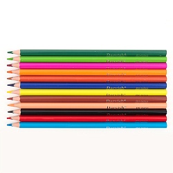 карандаши 12цв "котёнок" корпус пластиковый трёхгранный (набор)