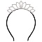 ободок чёрный  для волос "диадема"