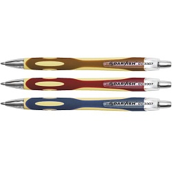 ручка  авт. син. "darvish" корпус цветной "soft"