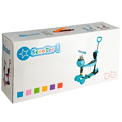 самокат трёхколёсный 5в1