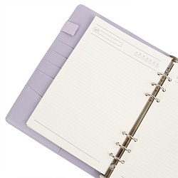 ежедневник а5 недатиров. 100л обложка кож.зам.  на кольцах  с магнитной застёжкой