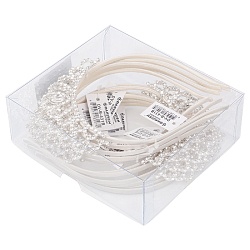 ободок бежевый  для волос "диадема"