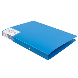 папка с 2-мя кольцами 25мм 700мкм синяя