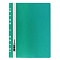 папка-скоросшиватель с перфорацией а4 "brauberg" 180мкм зелёная