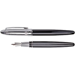 ручка перьевая подарочная в футляре "darvish" корпус металлический (уценка)