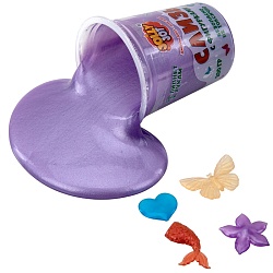 слайм слизь с фигурками, русалочки, 200 г, ассорти 6 видов, jolly jot