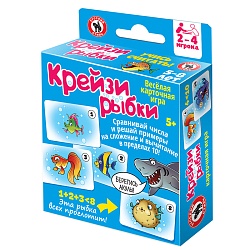 игра карточная "крейзи рыбки"