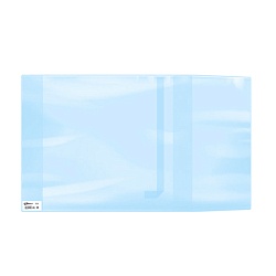 обложка для тетрадей а4  300*560мм пэ200мкм универсальная цветная