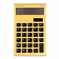 Калькулятор настольный 12 разр.  "Darvish" 109*174*26мм  жёлтый