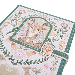 Блокнот 11,6*16,5см 112л обложка кожзам с тиснением "золото"