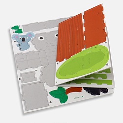 пазл 3d "zoo" koala.игрушка