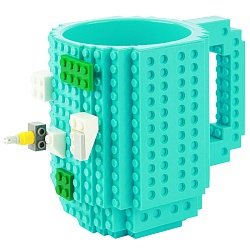 кружка-конструктор 400мл синяя