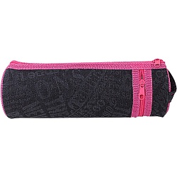 пенал мягкий тубус "darvish" джинс с рисунком