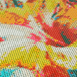 алмазная живопись 40*50см  яркие цветы