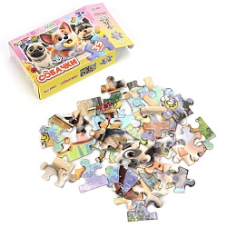 пазл   35 деталей  собачки