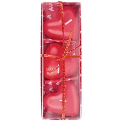 свечи "сердце" 3шт  в наборе